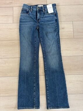 Madewell Kick Out full length jeans size 25 NWT